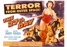 Miniature d'affiche américaine de 'Le 27ème jour'