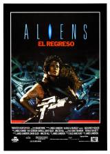 Miniature d'affiche espagnole de 'Aliens - le retour'