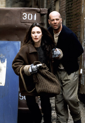 James Cole et Kathryn Railly - L'armée des 12 singes (Twelve Monkeys)
