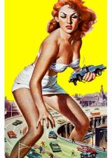 Miniature d'affiche américaine de 'L'attaque de la femme de 50 pieds'