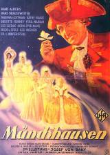 Miniature d'affiche allemande de 'Les aventures fantastiques du Baron Munchhausen'