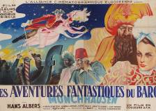 Miniature d'affiche française de 'Les aventures fantastiques du Baron Munchhausen'