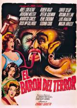 Miniature d'affiche mexicaine de 'Le baron de la terreur'