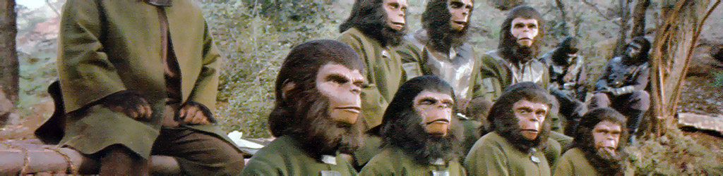 La bataille de la planète des singes