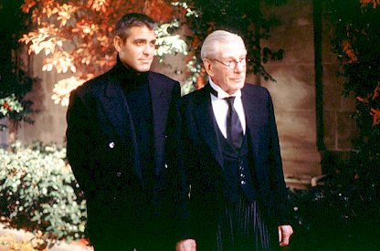 Bruce Wayne (alias Batman) et son fidèle serviteur Alfred - Batman & Robin