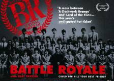 Miniature d'affiche américaine de 'Battle Royale'