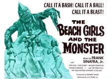 Miniature d'affiche américaine de 'The Beach Girls and the Monster'