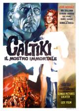 Miniature d'affiche italienne de 'Caltiki, le monstre immortel'