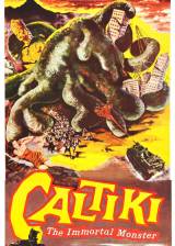 Miniature d'affiche américaine de 'Caltiki, le monstre immortel'