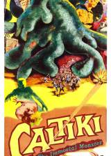 Miniature d'affiche américaine de 'Caltiki, le monstre immortel'