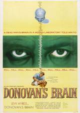 Miniature d'affiche américaine de 'Le cerveau Donovan'