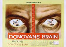 Miniature d'affiche américaine de 'Le cerveau Donovan'