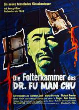 Miniature d'affiche allemande de 'Le chateau de Fu Manchu'