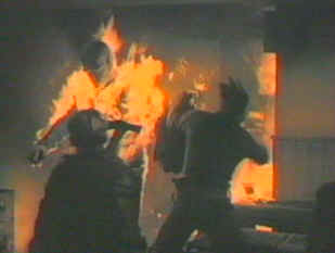 L'équipe incendie la chose - La chose d'un autre monde (The Thing from Another World)