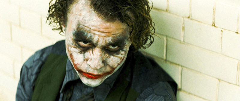 Heath Ledger dans son dernier rôle : le Joker - The Dark Knight, le chevalier noir (The Dark Knight)