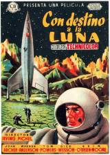 Miniature d'affiche espagnole de 'Destination Lune'