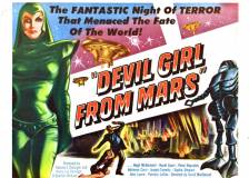 Miniature d'affiche américaine de 'Devil Girl From Mars'