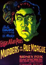 Miniature d'affiche américaine de 'Double assassinat dans la rue Morgue'