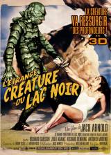 Miniature d'affiche française de 'L'étrange créature du lac noir'