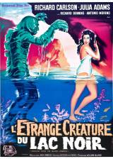 Miniature d'affiche française de 'L'étrange créature du lac noir'