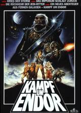 Miniature d'affiche allemande de 'Les aventures des Ewoks : la bataille pour Endor'