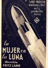 Miniature d'affiche espagnole de 'La femme sur la lune'
