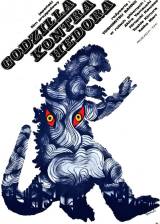 Miniature d'affiche polonaise de 'Godzilla contre Hedora'