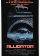 Miniature d'affiche américaine de 'L'incroyable alligator'