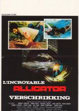 Miniature d'affiche belge de 'L'incroyable alligator'