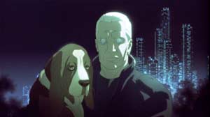 Detective Batou values his dog - Innocence - Ghost in the Shell 2 (Innocence)