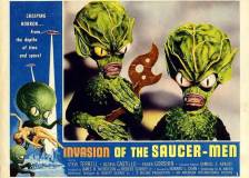 Miniature d'affiche américaine de 'Invasion of the Saucer Men'