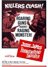 Miniature d'affiche américaine de 'Jesse James contre Frankenstein'
