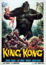 Miniature d'affiche italienne de 'King Kong'