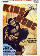 Miniature d'affiche espagnole de 'King Kong'