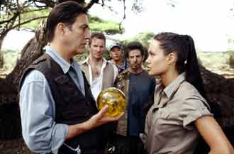 Jonathan Reiss et Lara Croft - Lara Croft Tomb Raider : le berceau de la vie (Lara Croft Tomb Raider: The Cradle of Life)