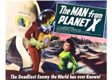 Miniature d'affiche américaine de 'The Man from Planet X'