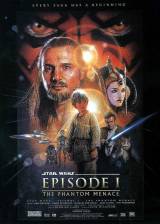 Miniature d'affiche américaine de 'Star Wars : épisode I - La Menace fantôme'