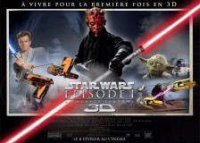 Miniature d'affiche française de 'Star Wars : épisode I - La Menace fantôme'