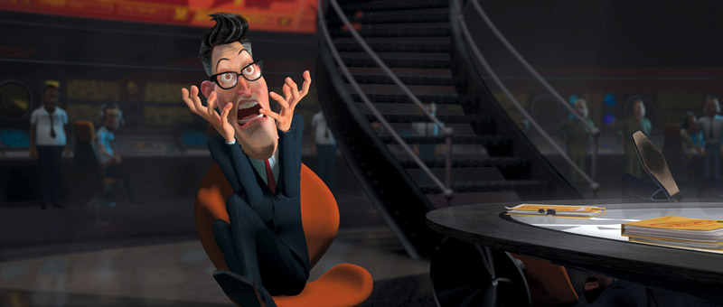 Le Président Hathaway - Monstres contre aliens (Monsters vs Aliens)