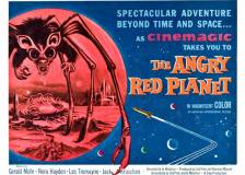 Miniature d'affiche britannique de 'La planète rouge'