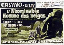 Miniature d'affiche belge de 'Le redoutable homme des neiges'