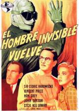 Miniature d'affiche espagnole de 'Le retour de l'homme invisible'