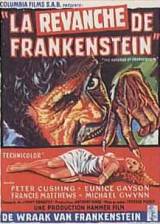 Miniature d'affiche belge de 'La revanche de Frankenstein'