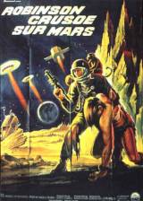 Miniature d'affiche française de 'Robinson Crusoe sur Mars'