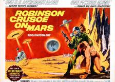 Miniature d'affiche américaine de 'Robinson Crusoe sur Mars'