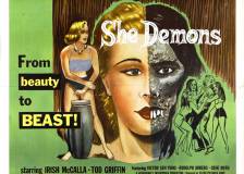 Miniature d'affiche américaine de 'She Demons'