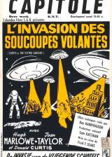 Miniature d'affiche belge de 'Les Soucoupes volantes attaquent'