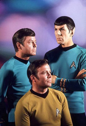 Scotty, Kirk et Spock - Star Trek