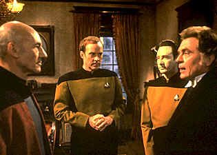 Image extraite de l'épisode 'Un navire dans une bouteille' - Star Trek : la nouvelle génération (Star Trek: The Next Generation)