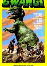 Miniature d'affiche américaine de 'La vallée de Gwangi'